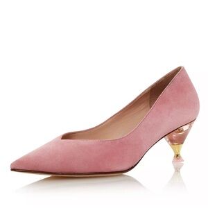 kate spade new york Women's Coco Lucite Kitten‎ Heel Pumps